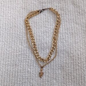 Gold Snake costume jewelry